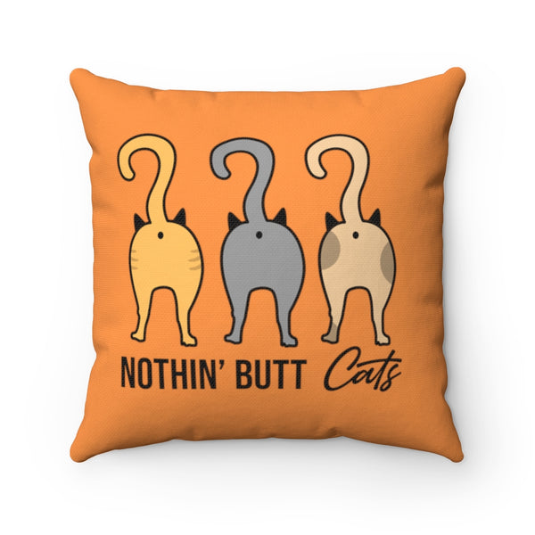 funny cat butt pillow