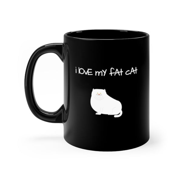 I Love My Fat Cat Mug
