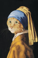 Cat painting.